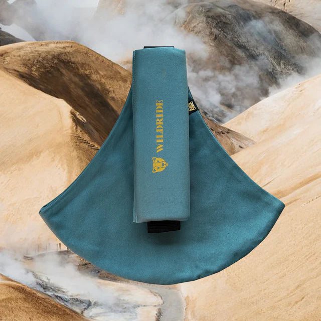 Marsupio Per Neonato Blu Oceano - Wildride
