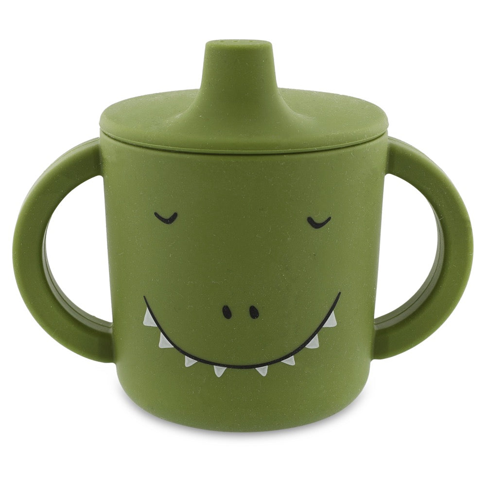 Tazza con beccuccio in silicone Mr. Dino - Trixie