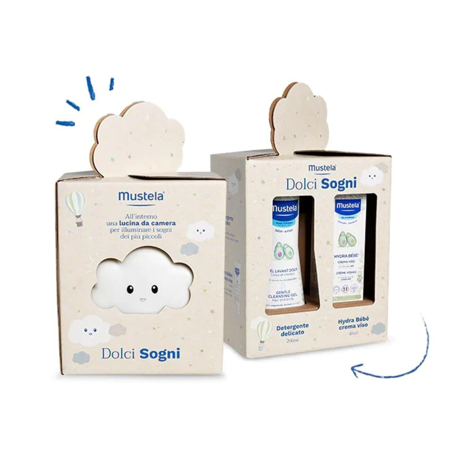Cofanetto Dolci Sogni Lucina - Mustela