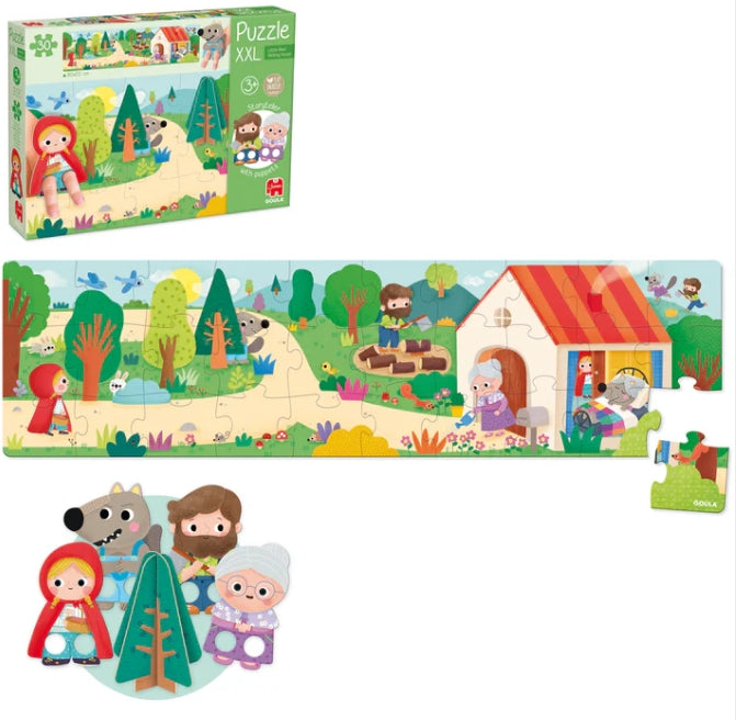 Cappuccetto Rosso XXL Puzzle - Goula
