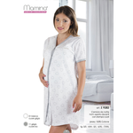 Camicia Clinica con apertura frontale con stampa a cuori dalla S alla XL MAMINA