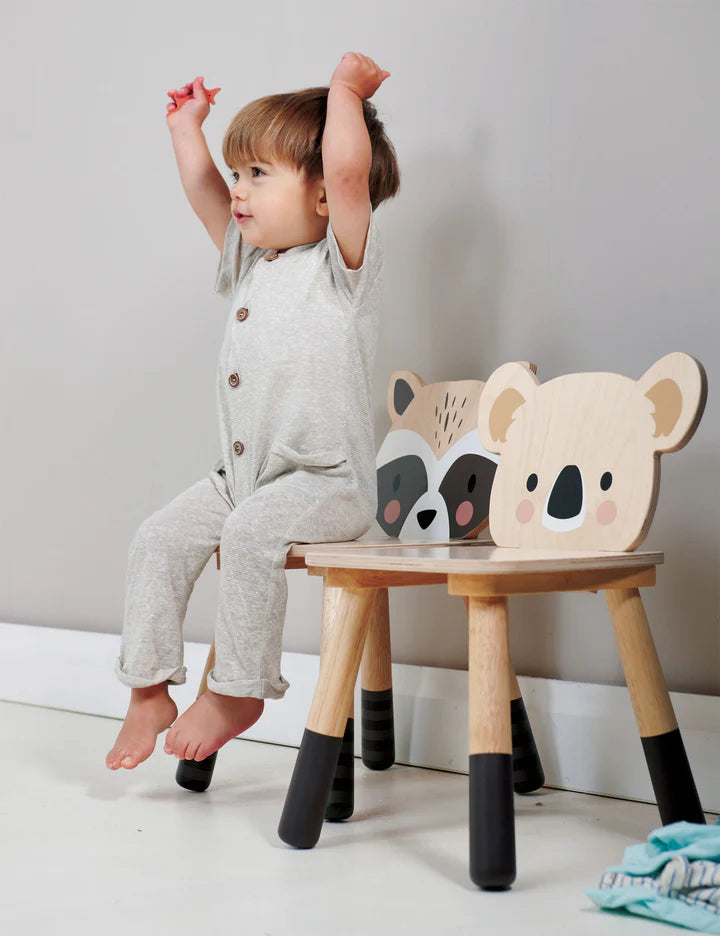 Sedia "Forest Racoon" - Tender Leaf