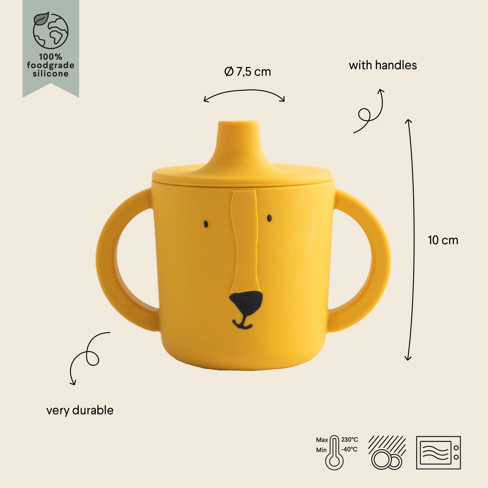 Tazza in silicone Leone - Trixie