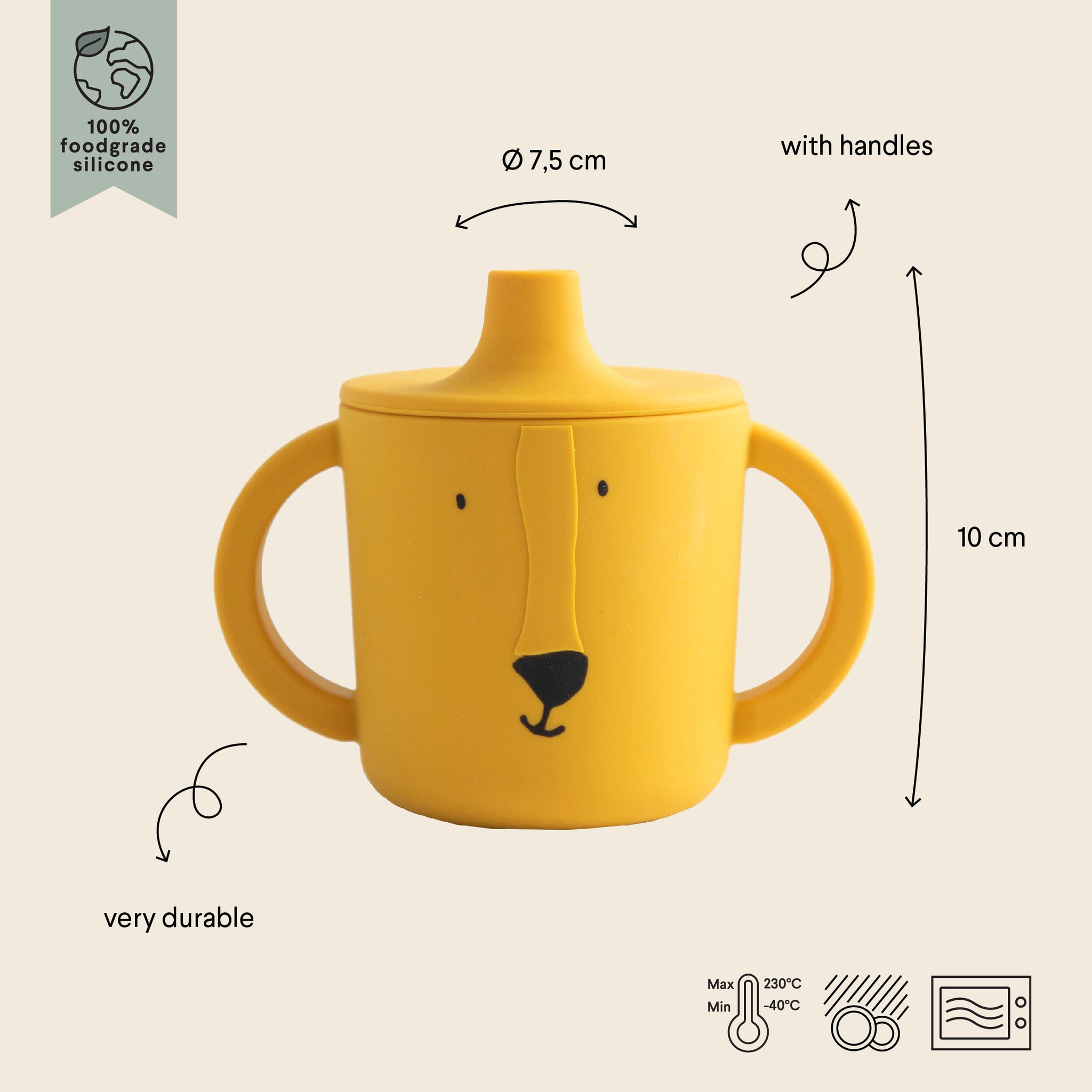 Tazza in silicone Leone - Trixie