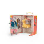 Armadio + Nini Topo pupazzo + vestiti - Moulin Roty