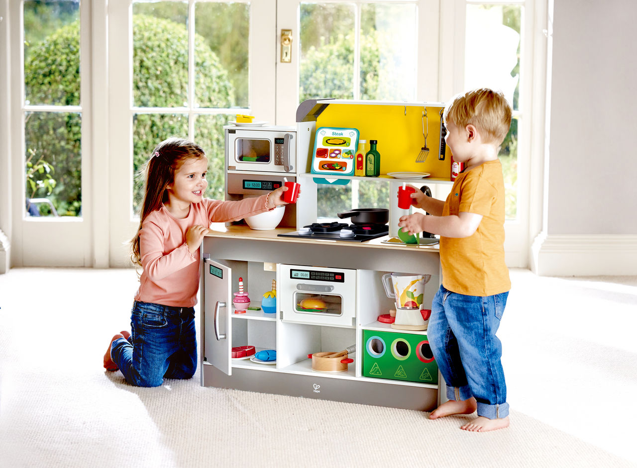 Cucina Deluxe con friggitrice e ventola - Hape