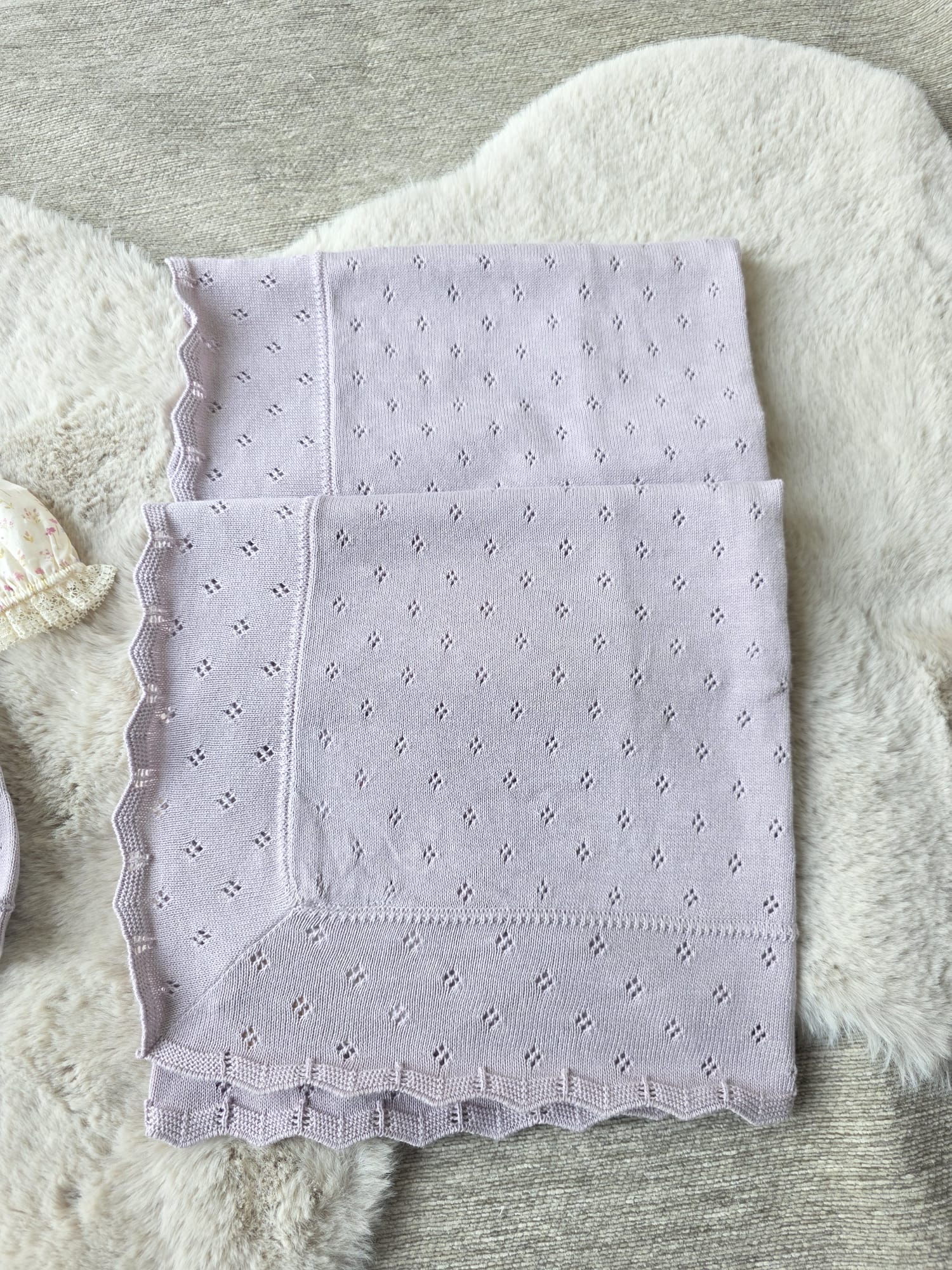 Completo in cotone organico lilla - Wedoble