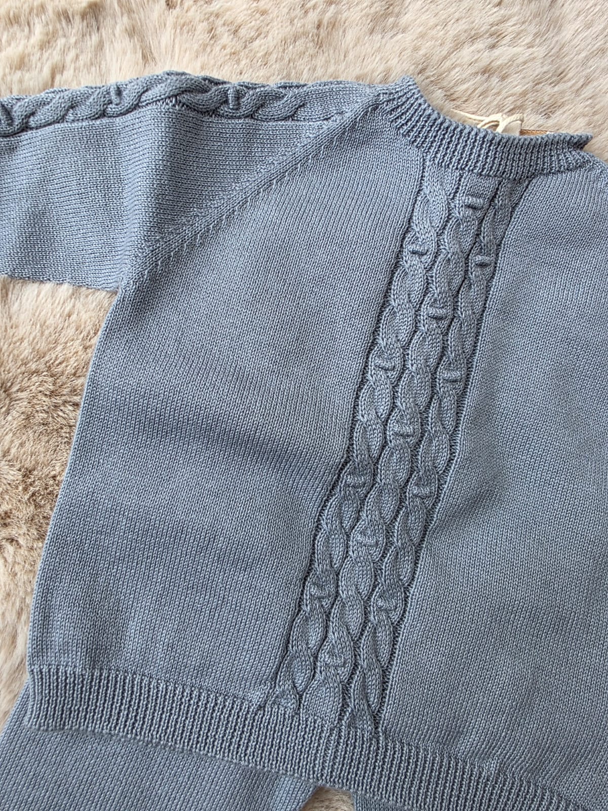 Completo 2 pezzi blu polvere - Wedoble