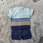 Completo Estivo in Maglia "Brezza Marina" - Wedoble