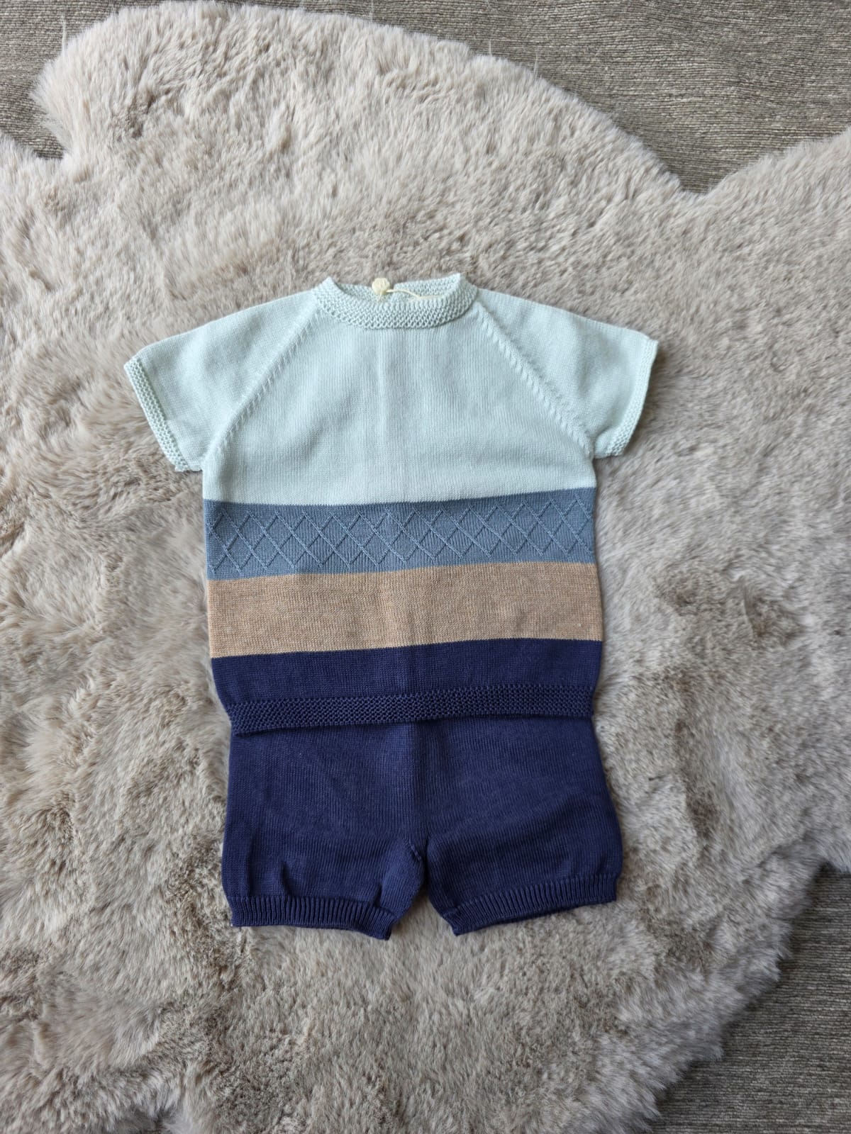 Completo Estivo in Maglia "Brezza Marina" - Wedoble