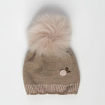 Cappello in lana pompon - Marlù