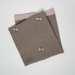 Coperta in lana roselline - Marlù