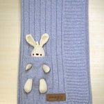 Copertina coniglietto azzurra - wedoble