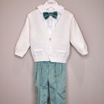 Completo da Cerimonia 4 Pezzi Verde - Marlù