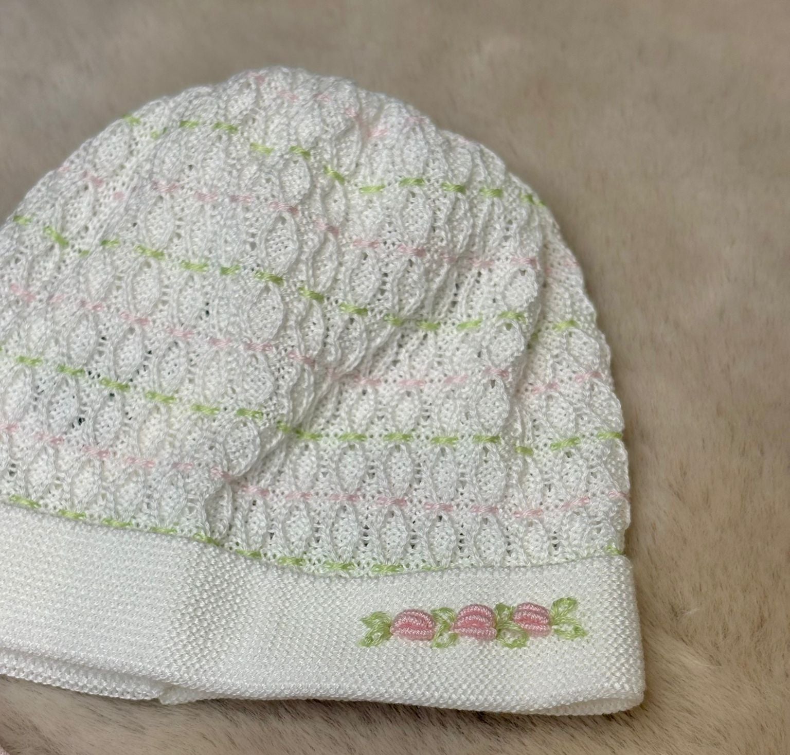 Completo 3Pz con cardigan, scarpette e cappellino - Marlù