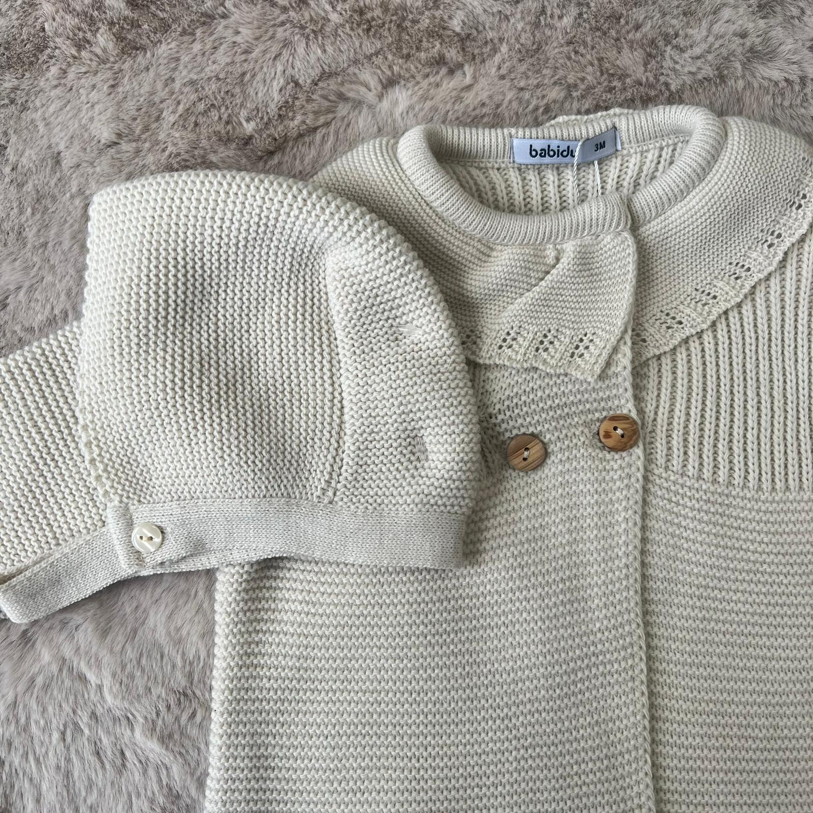 Cappottino invernale bimba beige - dalla 3 alla 9 mesi