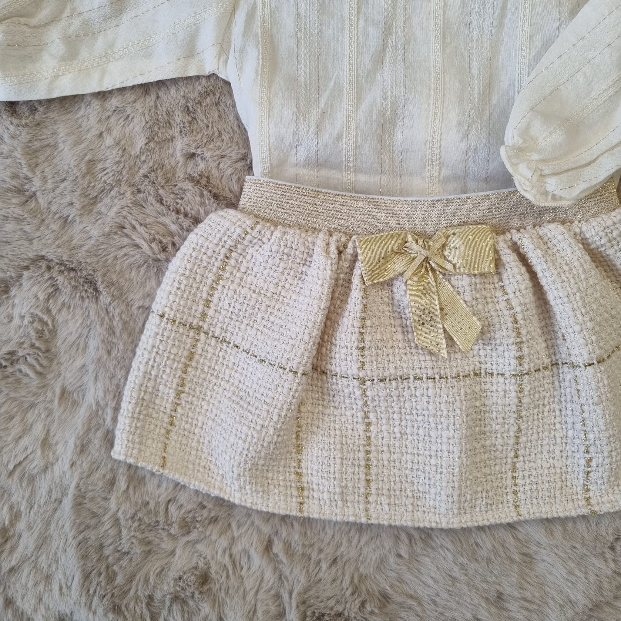 Completino Elegante con Fiocco - Dalla 3 alla 12 mesi - FS BABY