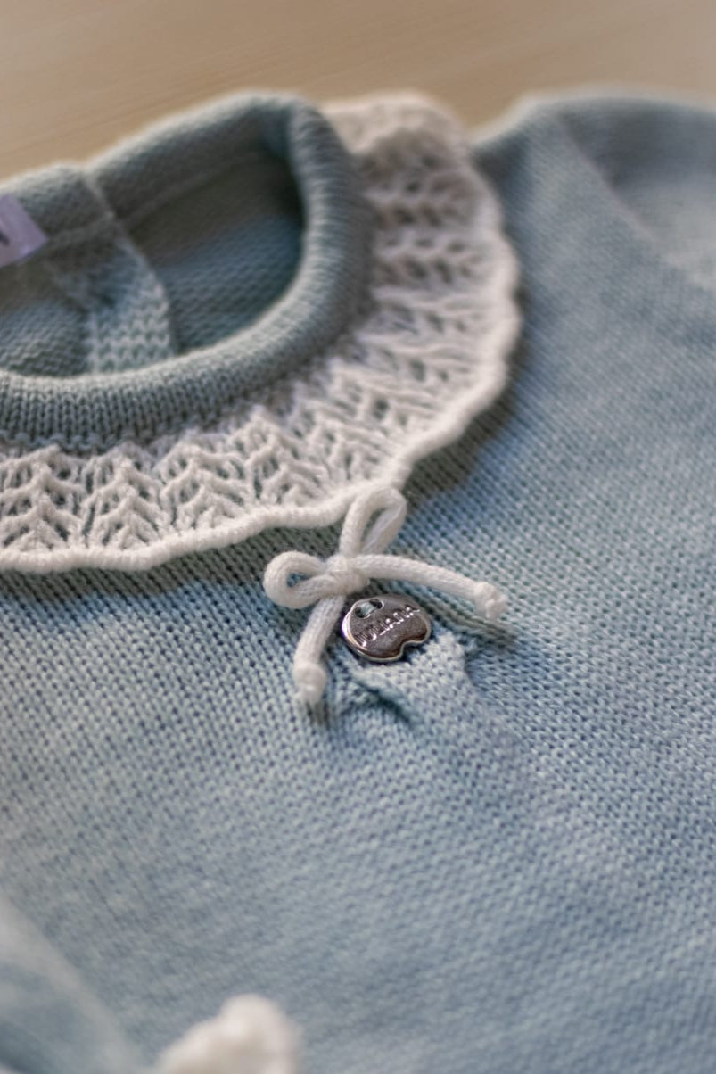 Completo 3 pezzi azzurro - Juliana