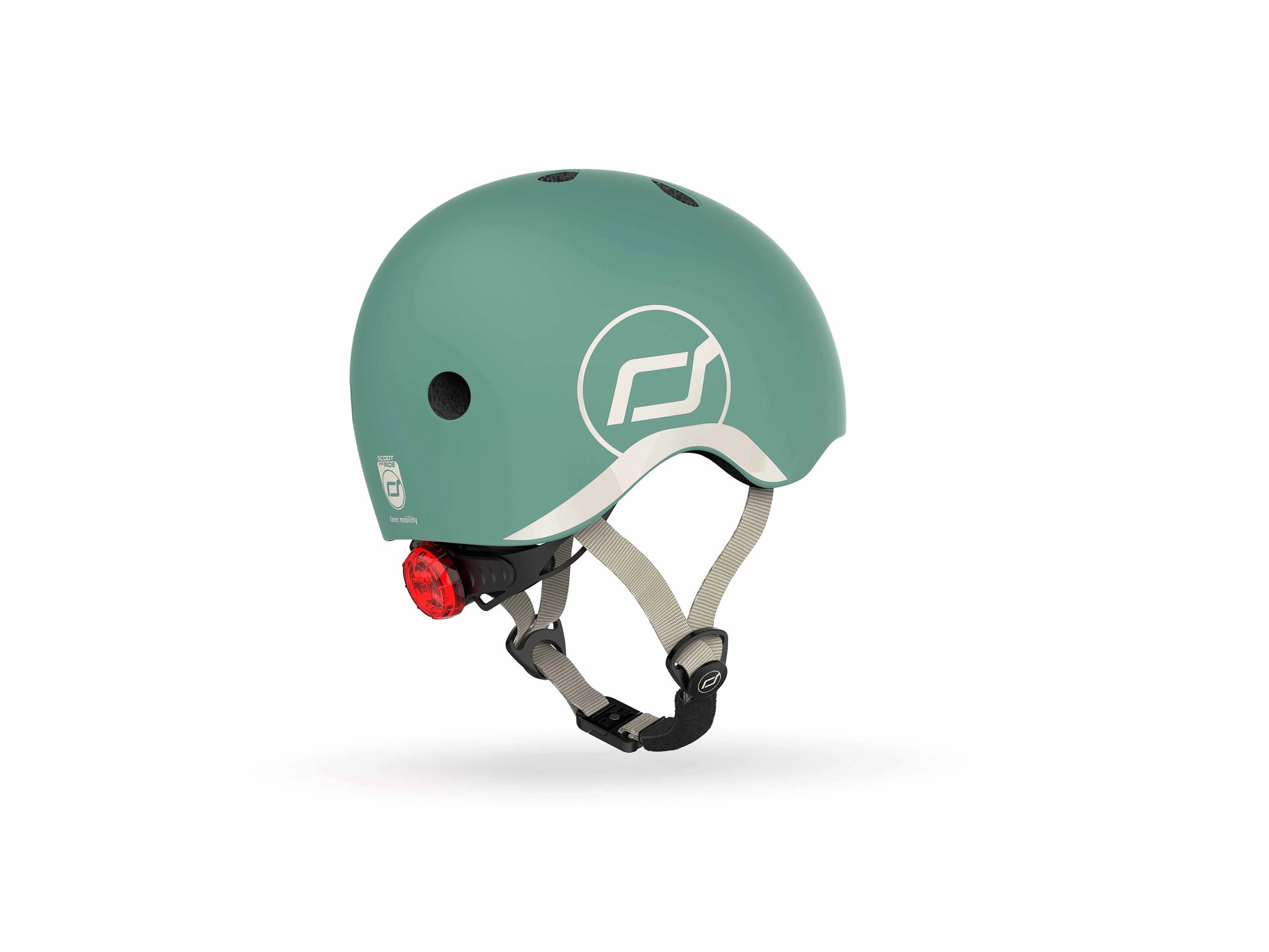Helmet forest - Casco verde foresta tg. XXS-S - Scoot & Ride