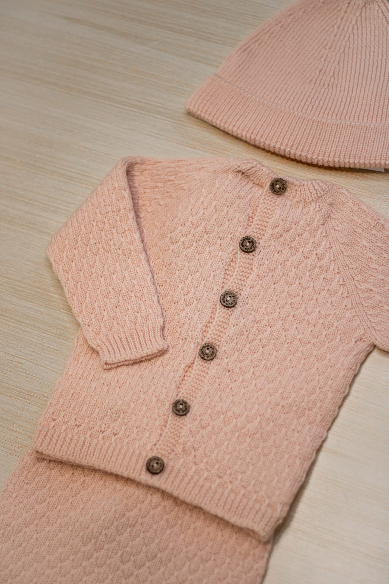 Completo 3 pezzi rosa chiaro - wedoble