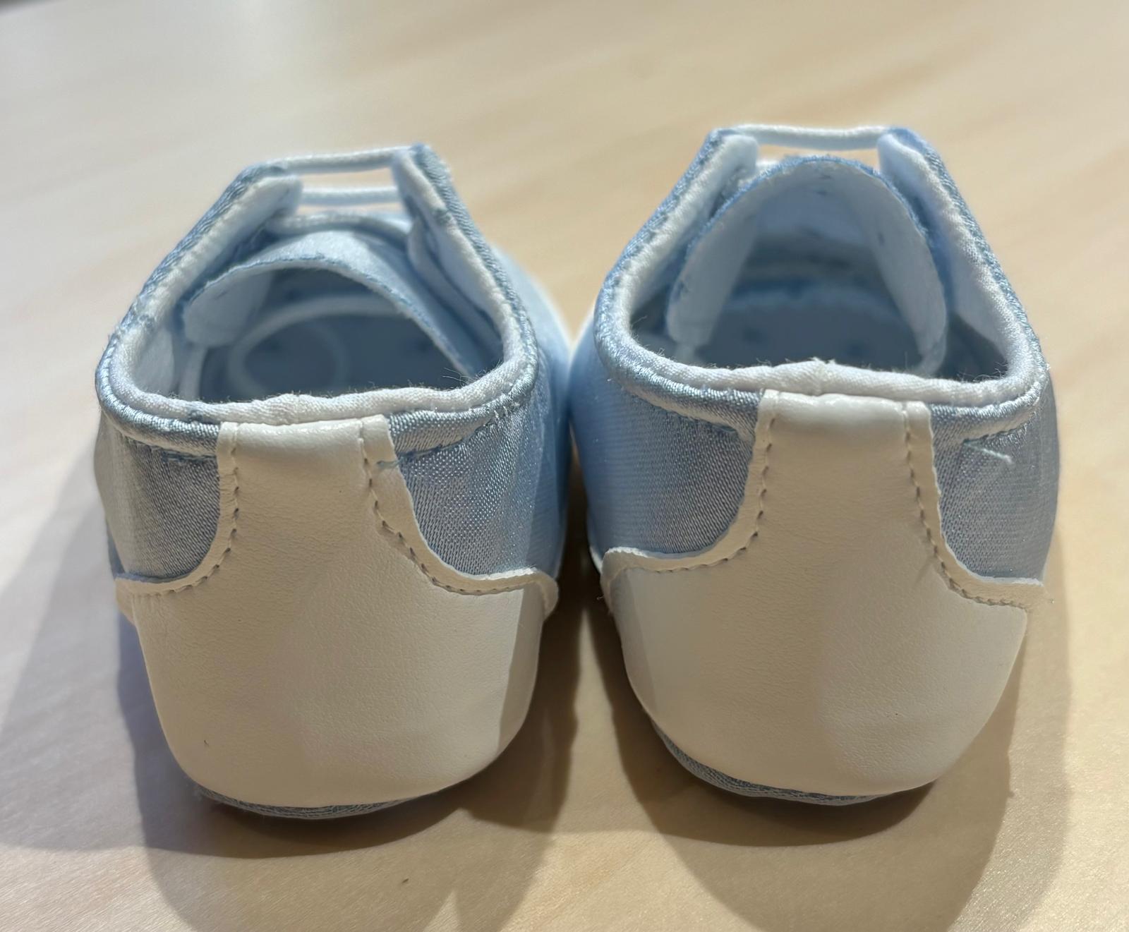 Scarpette Cerimonia Azzurre e Bianche - Marlù