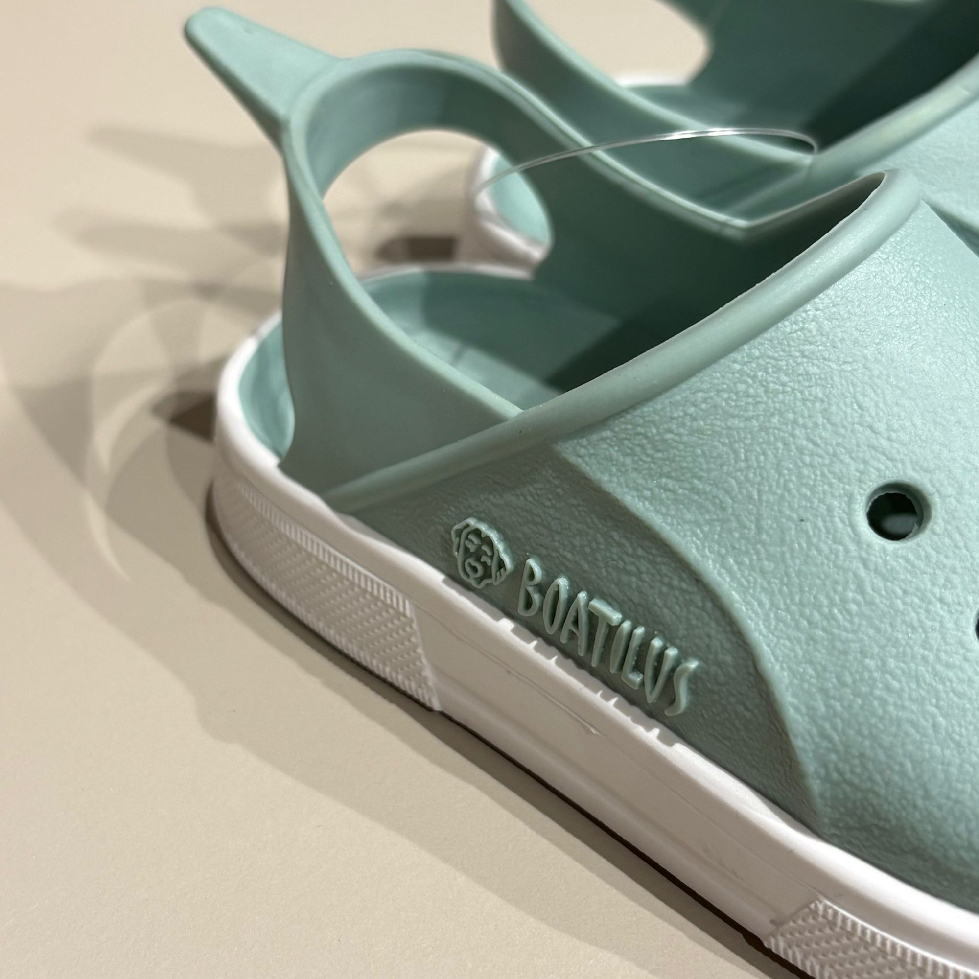 Sandali Cloggy Pastel Green - Boatilus