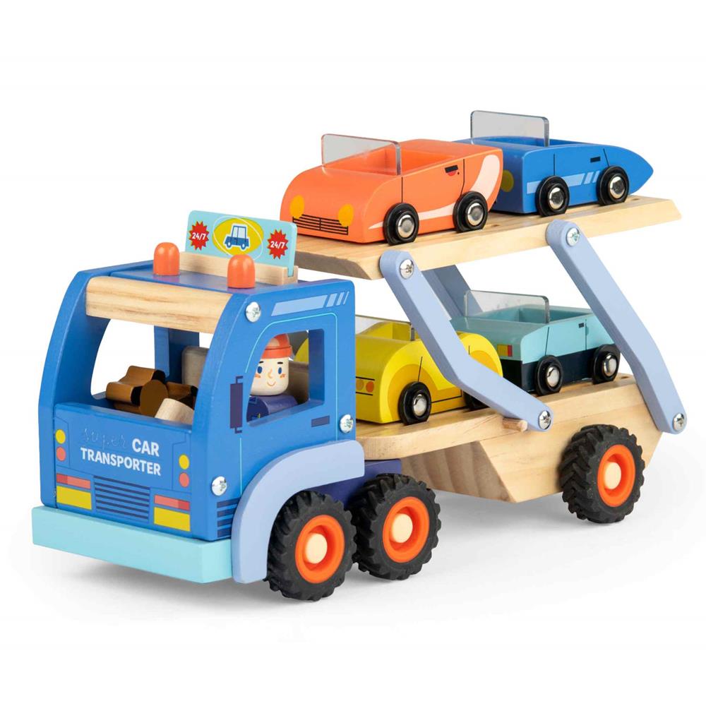Camion Carro Attrezzi in Legno - Moulin Roty
