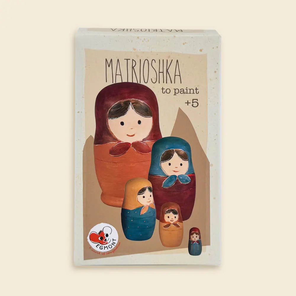 Matrioshka da dipingere - Egmont Toys