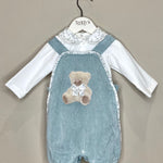 Pagliaccetto Salopette Orsetto - La Sartoria Dei Piccoli