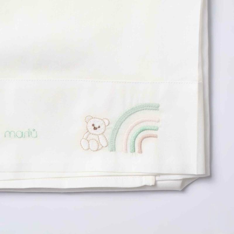 Set Lenzuola con Arcobaleno "Uniti per Sempre" - Marlù