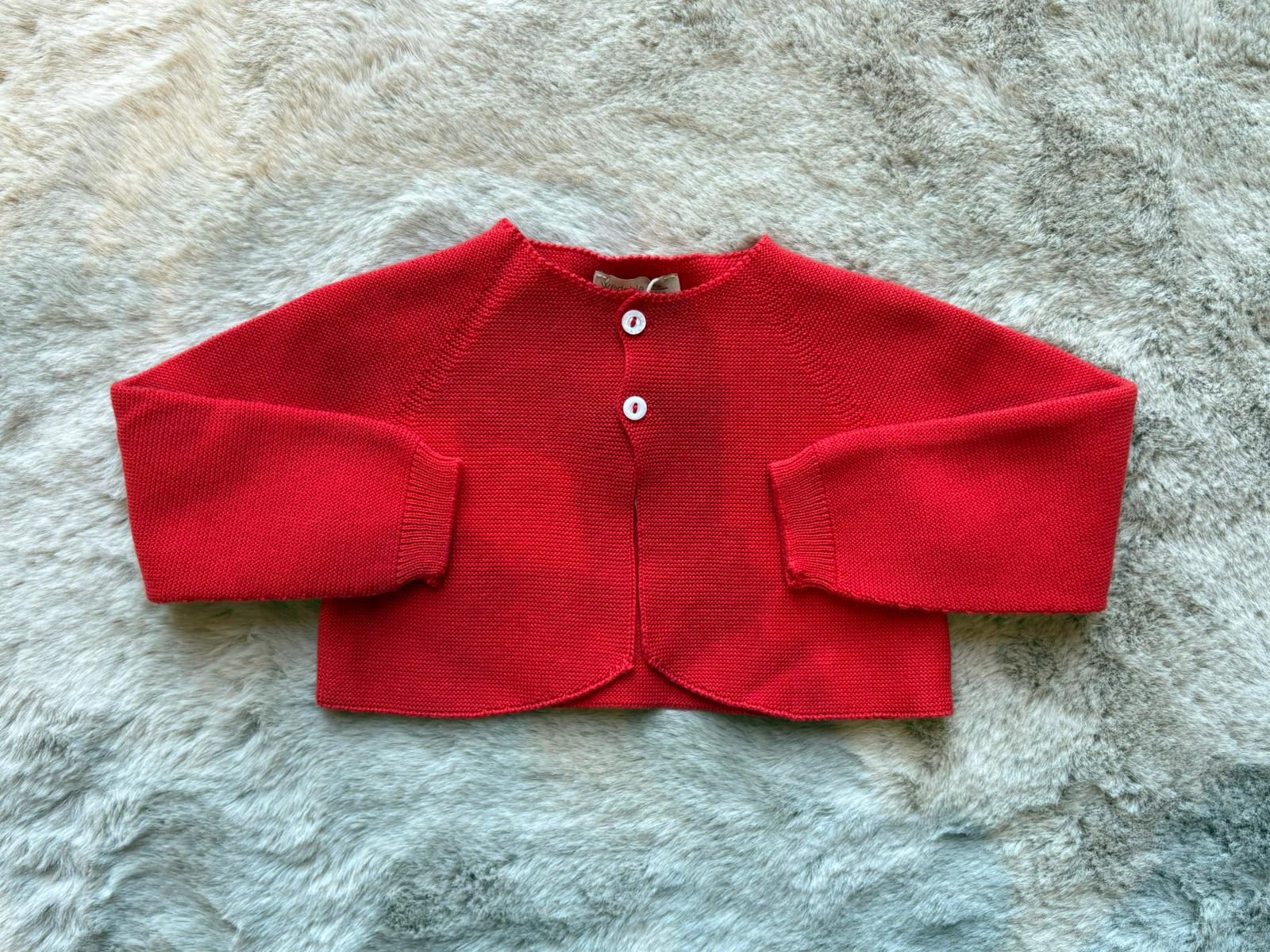 Cardigan rosso - Wedoble