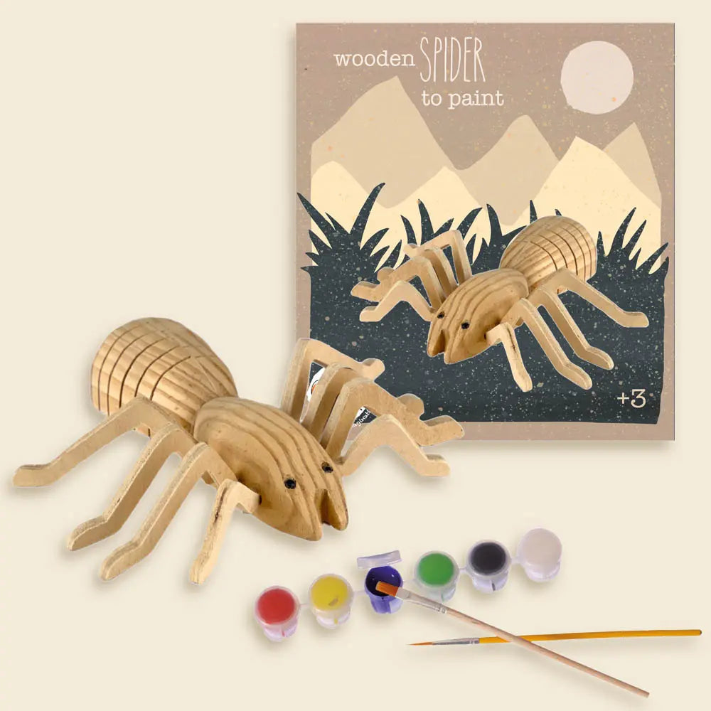Ragno in legno da dipingere - Egmont Toys