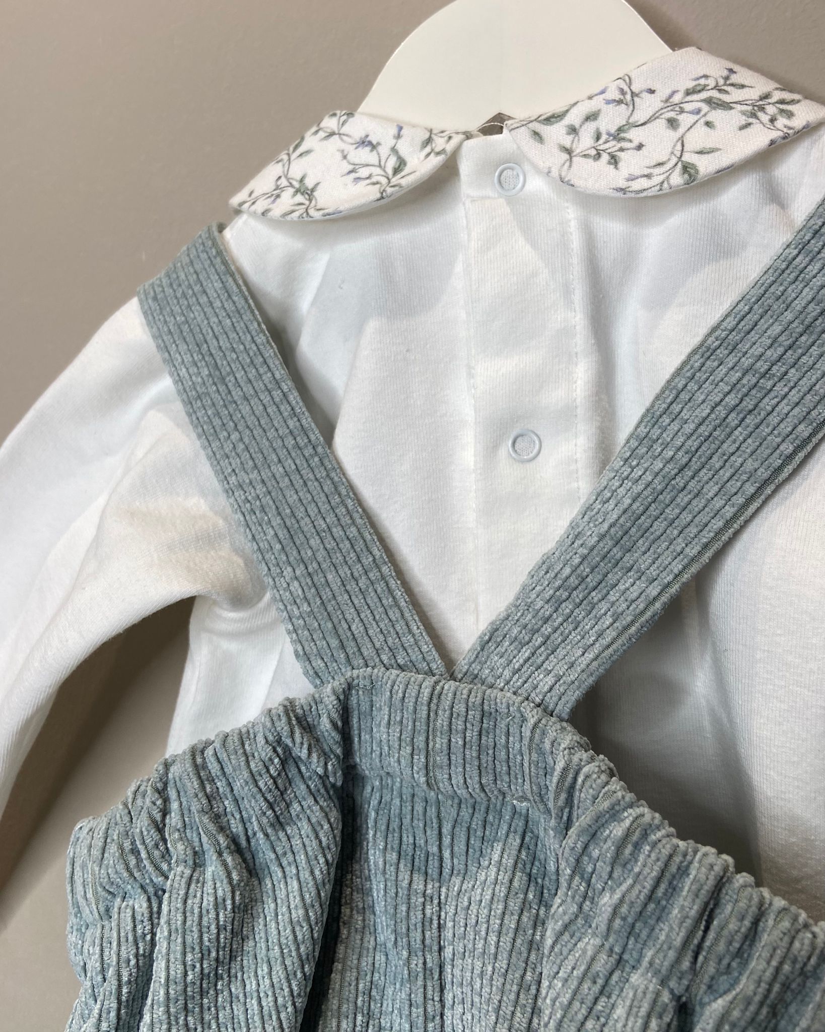 Pagliaccetto Salopette Orsetto - La Sartoria Dei Piccoli