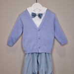 Completo da Cerimonia 4 Pezzi Azzurro - Marlù