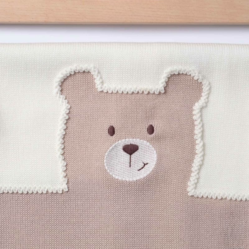 Coperta in Pura Lana Orsetto - Marlù