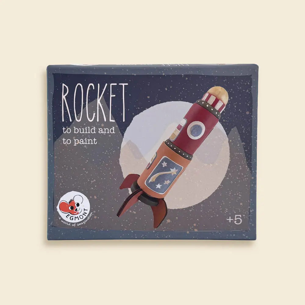 Razzo in legno da dipingere - Egmont Toys