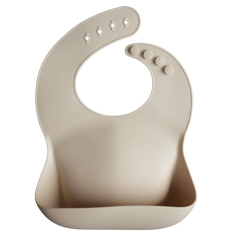 Bavetta in silicone Mushie — Shifting Sand