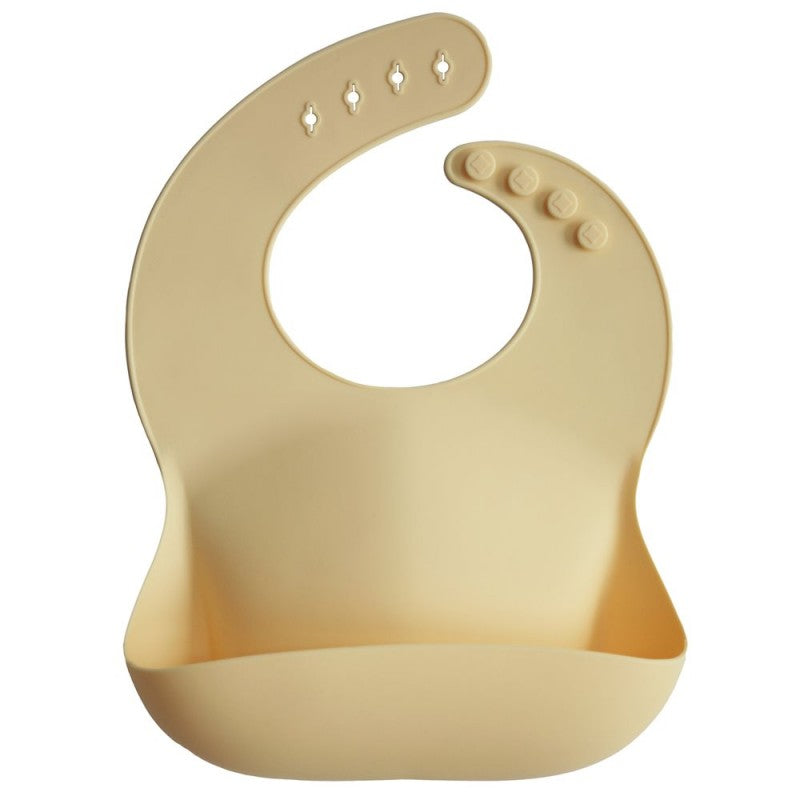 Bavetta in silicone Mushie — Sunshine