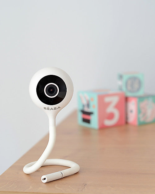 Video Baby Monitor ZEN Connect - Bianco - Sistema di Monitoraggio di Ultima Generazione Disponibile su Telefono Cellulare