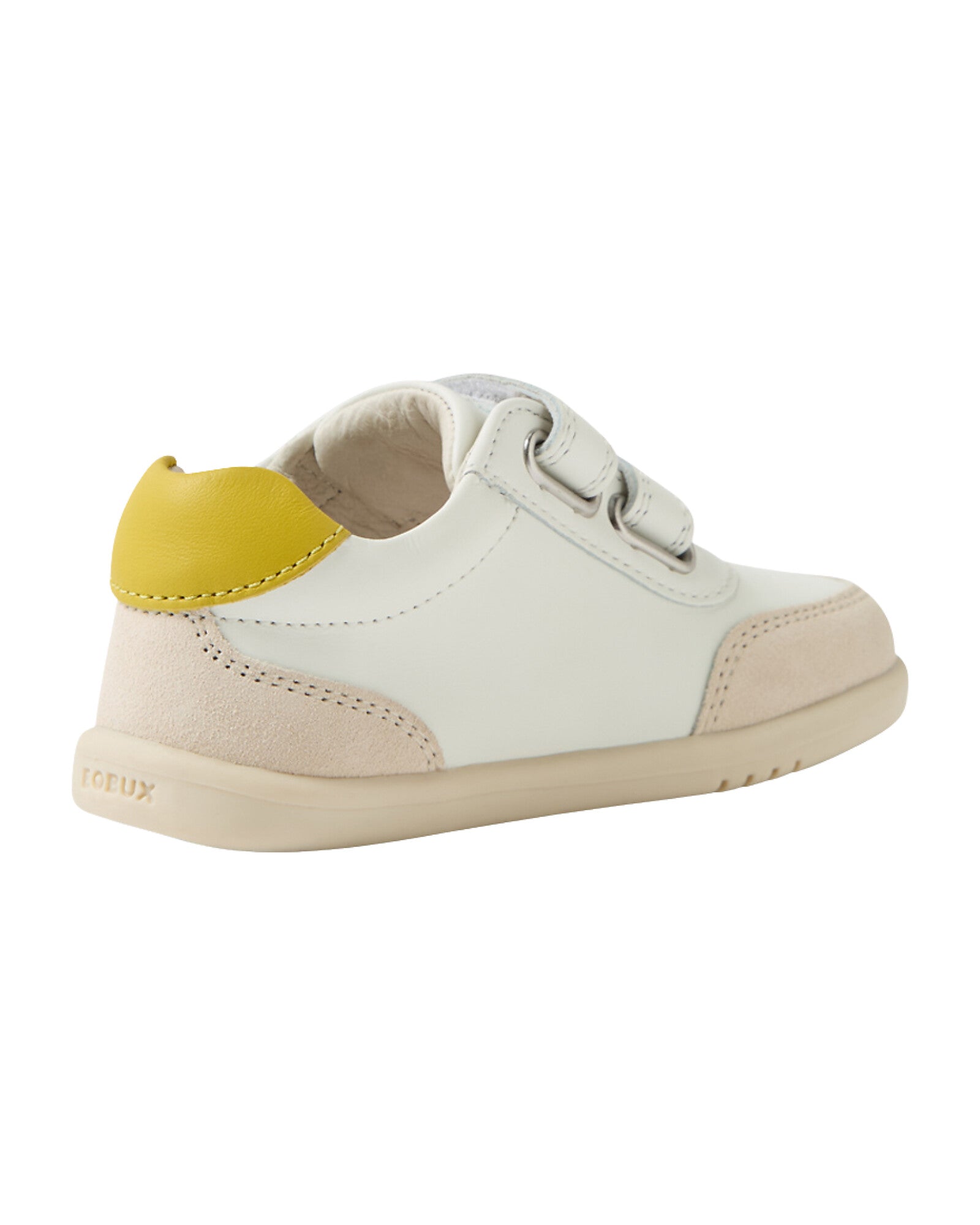 Bobux Step Up Chalk White Retro Green - Bobux