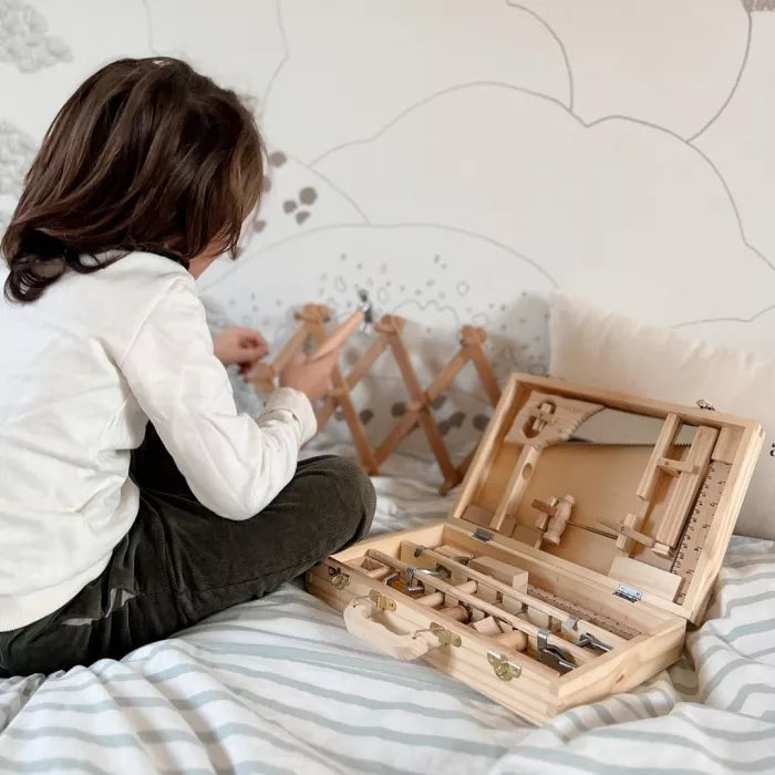 Grande valigia fai da te (14 attrezzi) - Moulin Roty