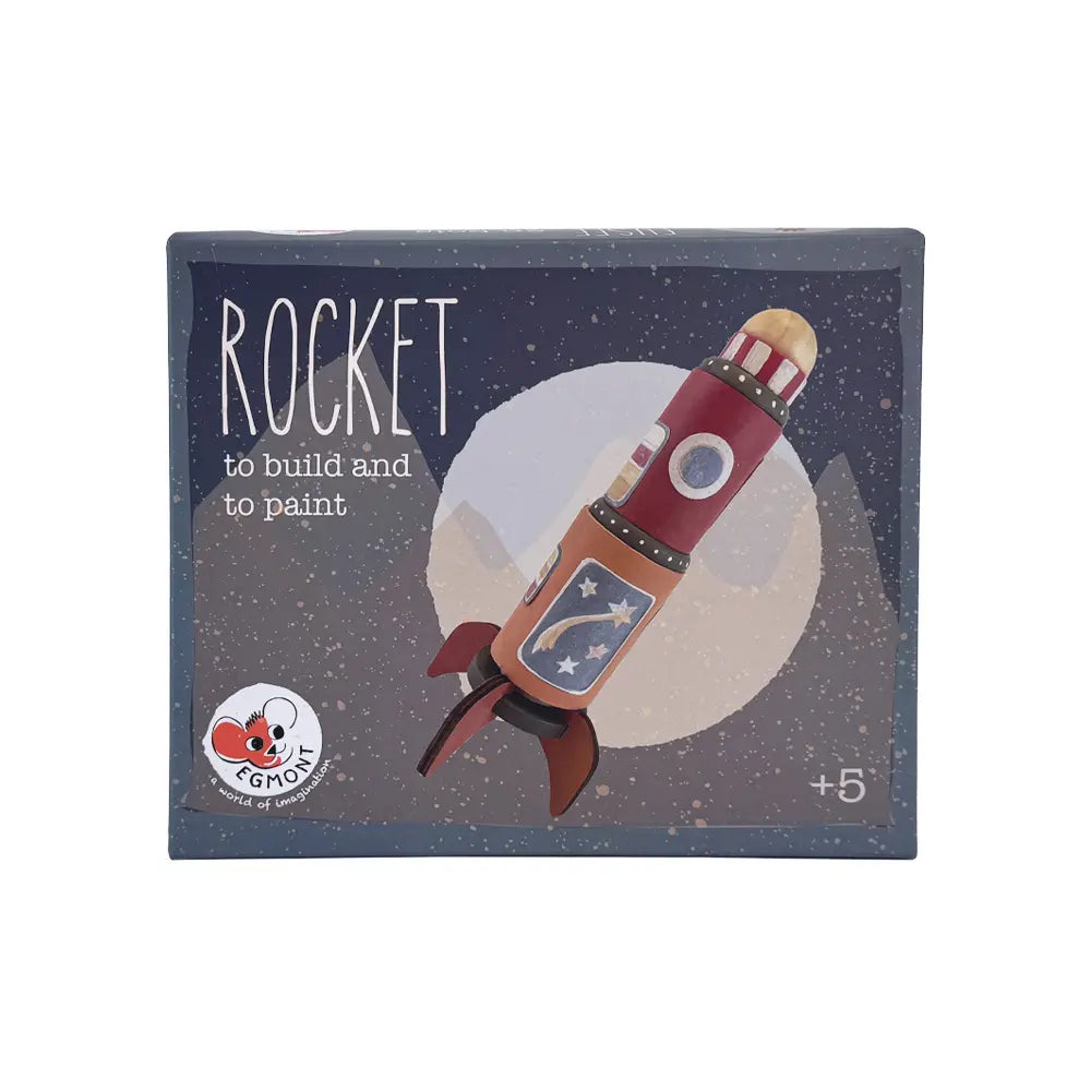 Razzo in legno da dipingere - Egmont Toys