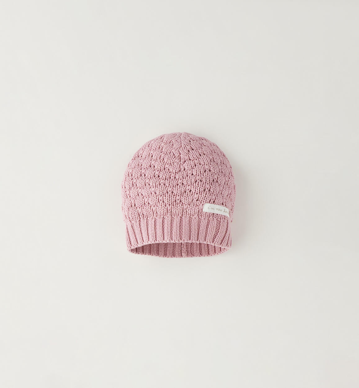 Cappellino neonata in tricot - iDO