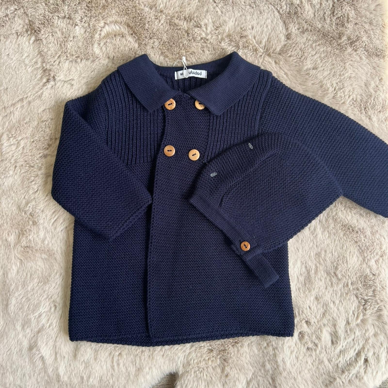 cappottino blu invernale bimba 