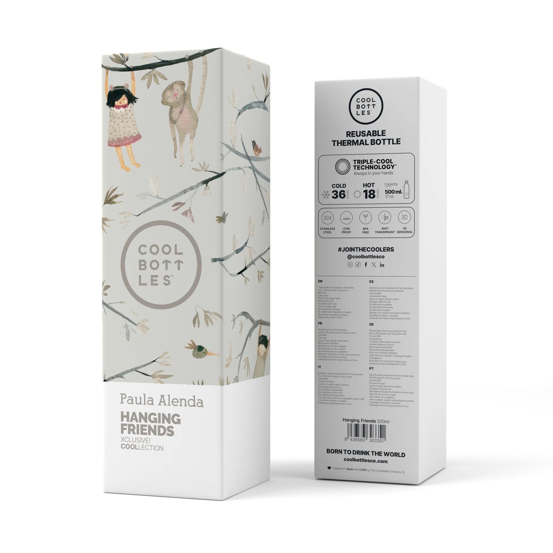 Borracce Hanging Friends 500ml - Cool Bottles