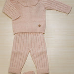 Completo con scarpine rosa - wedoble