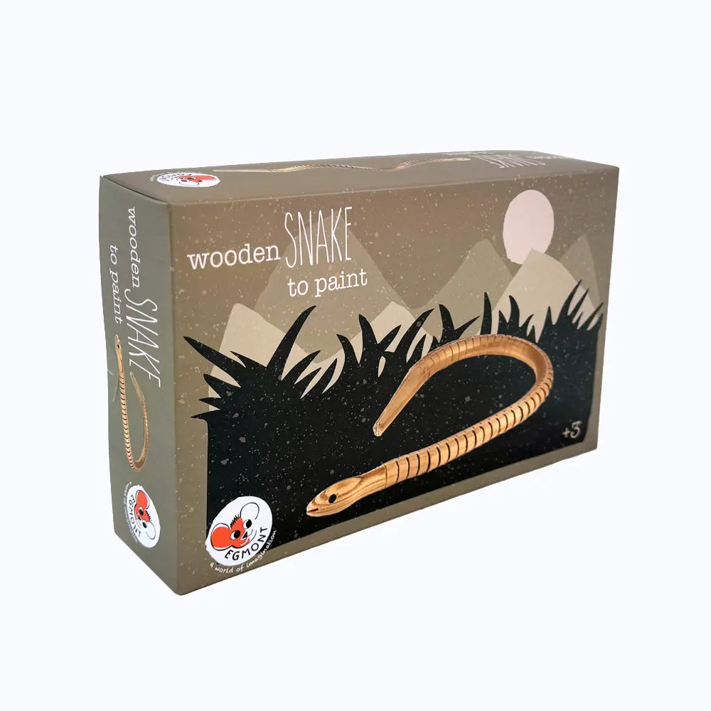 Serpente in legno da dipingere - Egmont Toys