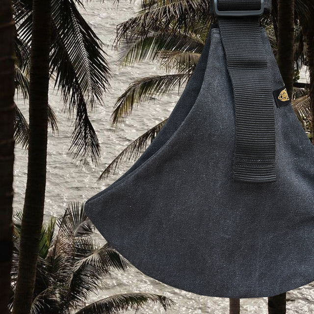 Marsupio Per Neonato Grigio Carbone - Wildride