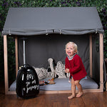 Cover Tipi per Struttura Letto Casetta ChildWood - Grigio Scuro