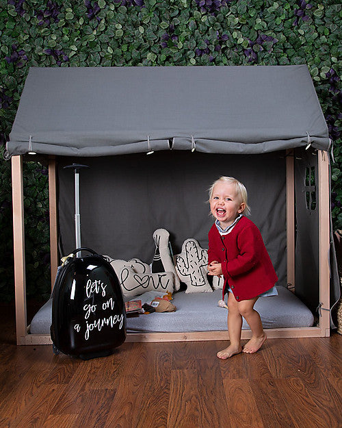 Cover Tipi per Struttura Letto Casetta ChildWood - Grigio Scuro